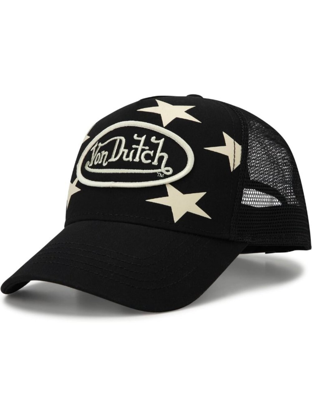 Unisex Americana Star Trucker Hat - Mesh Back, Snap-Back, Adjustable Fit